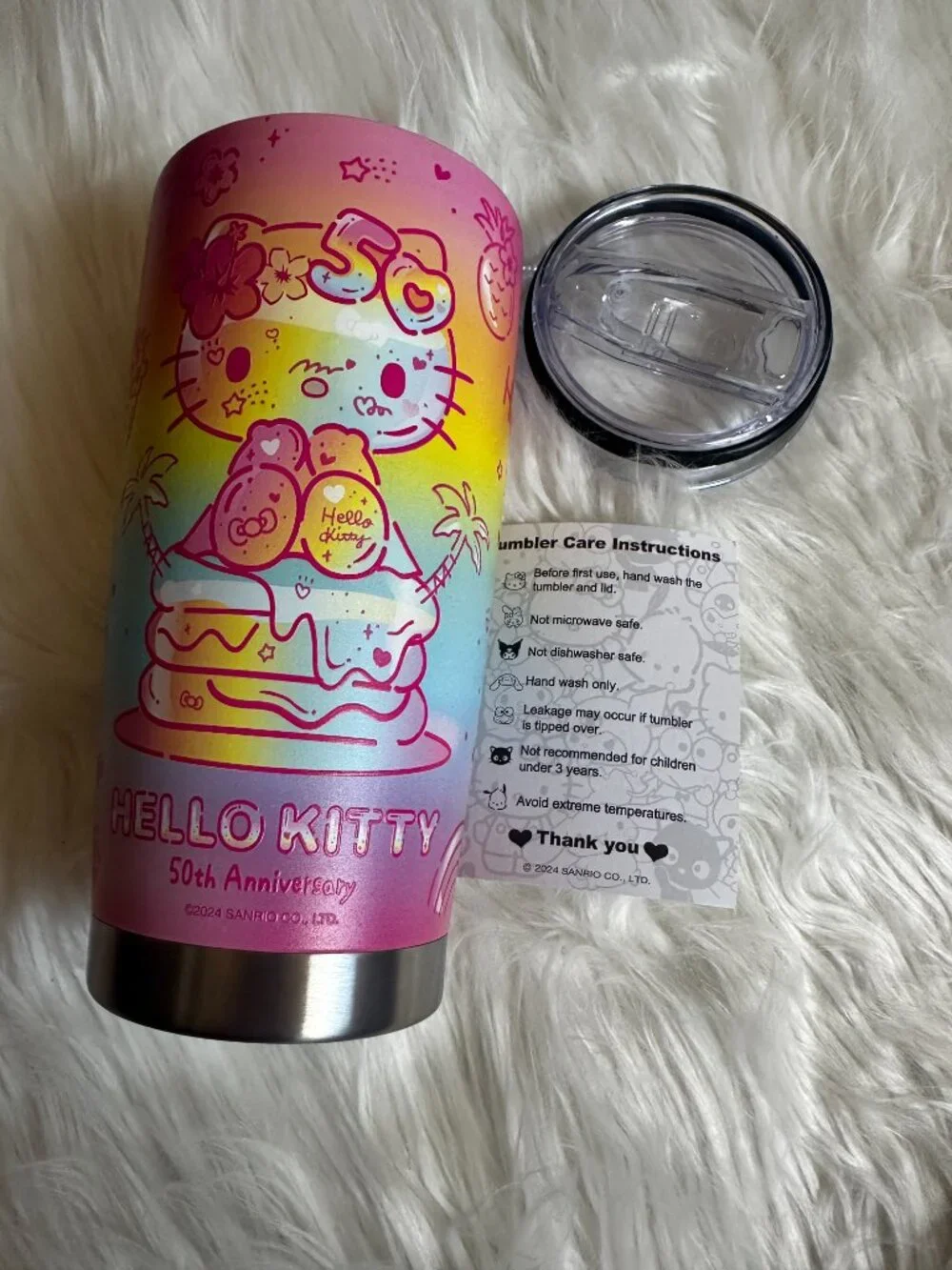 ABC Stores x Hello Kitty 50th 20 oz. Metal Tumbler